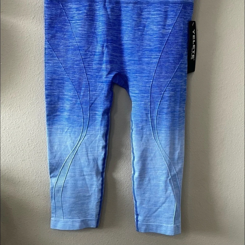 Yelete Blue Gradient Leggings
